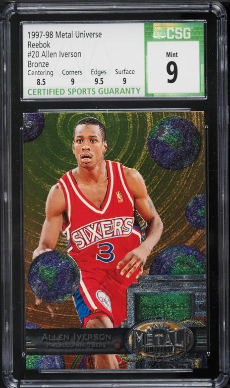 ALLEN IVERSON SPECTRA PSA10 ジャージナンバー Amazon.co.jp: ALLEN IVERSON SPECTRA PSA10 ジャージナンバー NBA