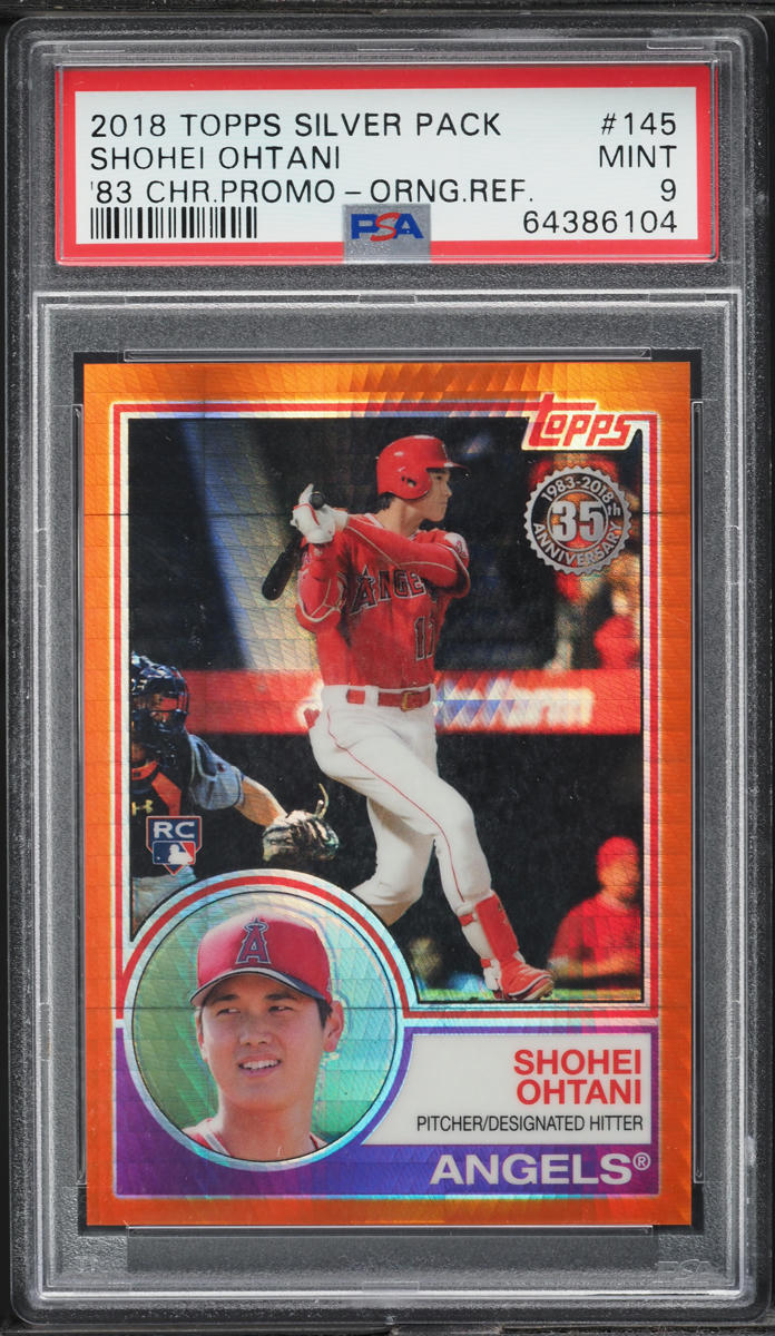 ゲームセンター・ゲームカード 2018 Topps Chrome Shohei Ohtani PSA
