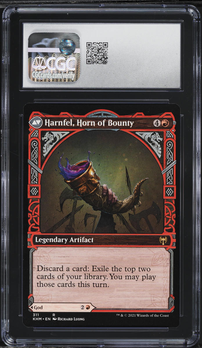 2021 Magic The Gathering MTG Kaldheim Showcase Birgi, God of Storytelling CGC 10