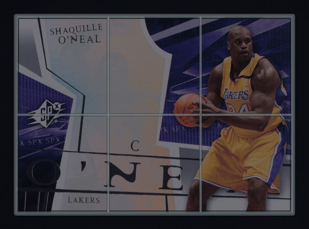 2003 SPx Basketball Shaquille O'Neal #36 MBA AUTH