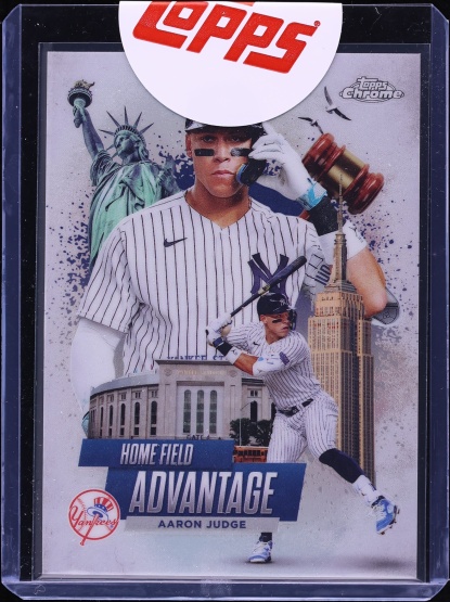 2025 Topps Chrome Home Field Advantage Aaron Judge #HA-1