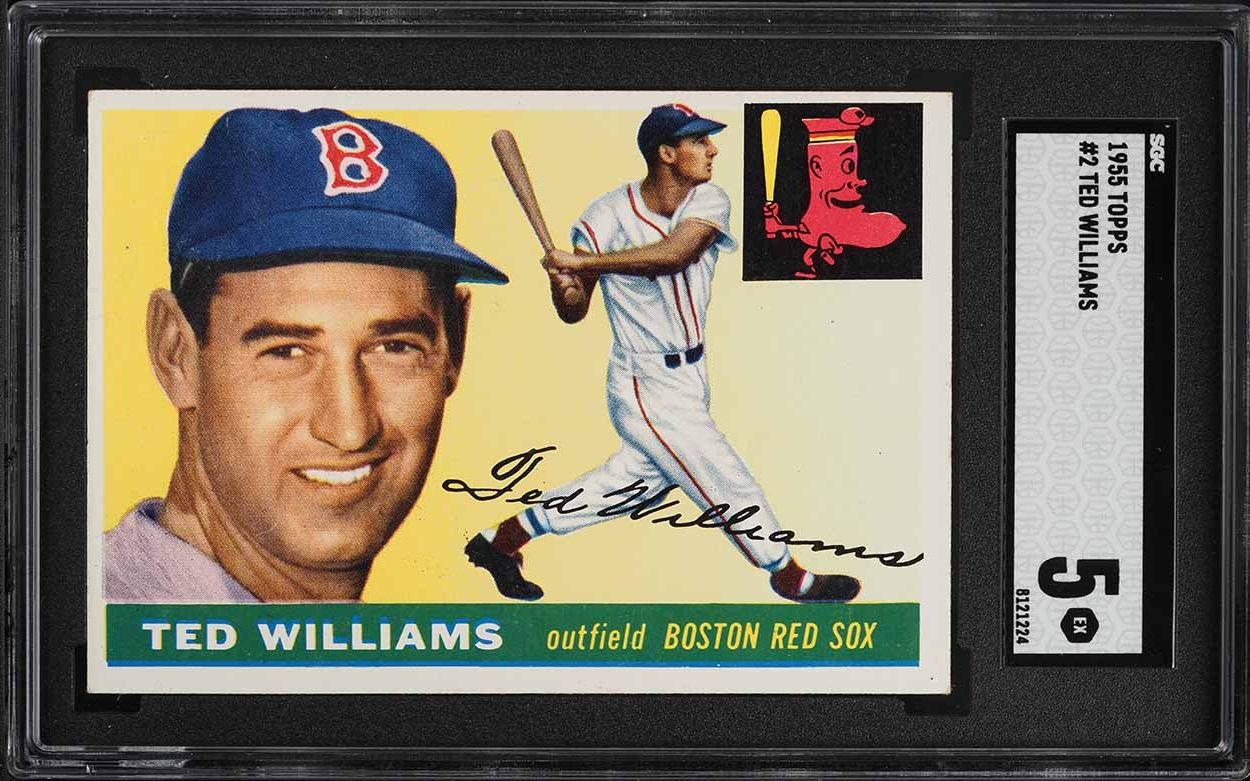 1955 Topps Ted Williams #2 SGC 5 EX
