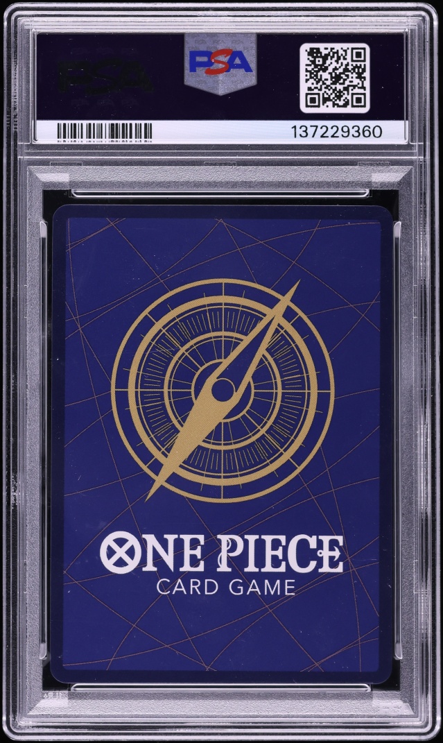 2025 One Piece A Fist Of Divine Speed 3rd Anniversary Gold Monkey D. Luffy #OP05-119 PSA 10 GEM