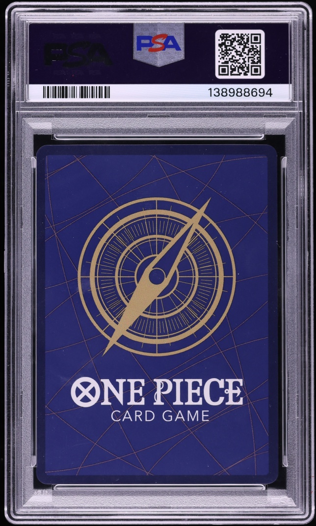 2025 One Piece Carrying On His Will Red Manga Art Portgas D. Ace #OP13-119 PSA 10 GEM MINT