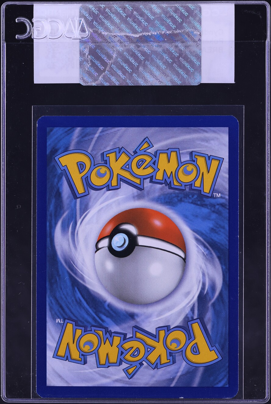 2015 Pokemon Russian BREAKthrough Cyndaquil #18 CGC AUTH