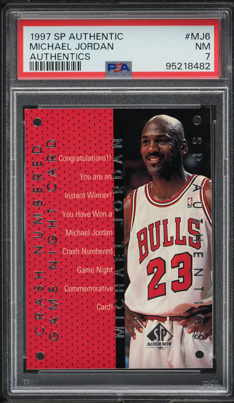 2001 SP Authentic Star Signatures Michael Jordan AUTO DNA 10 /75