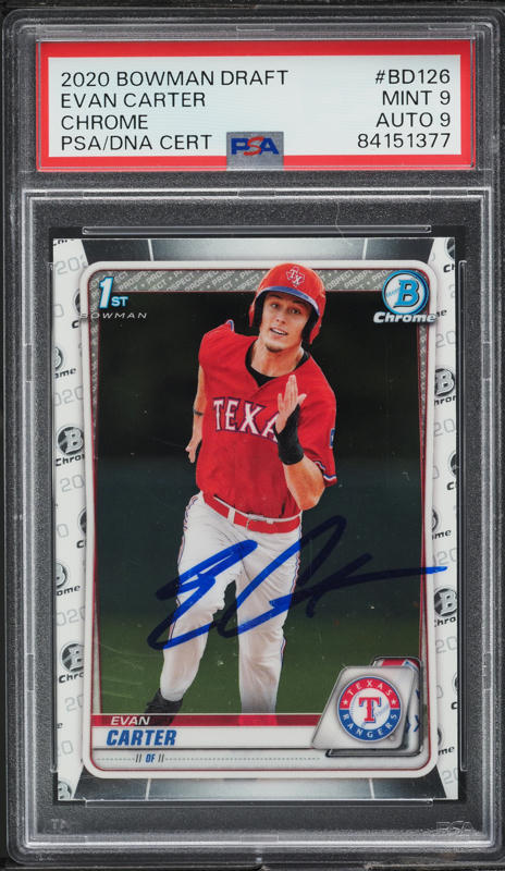 2020 Bowman Draft Chrome #BD-121 Spencer Torkelson RC PSA 9