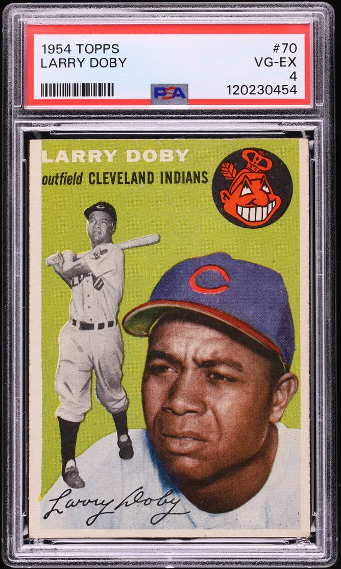 1954 Topps Larry Doby #70 PSA 4 VGEX