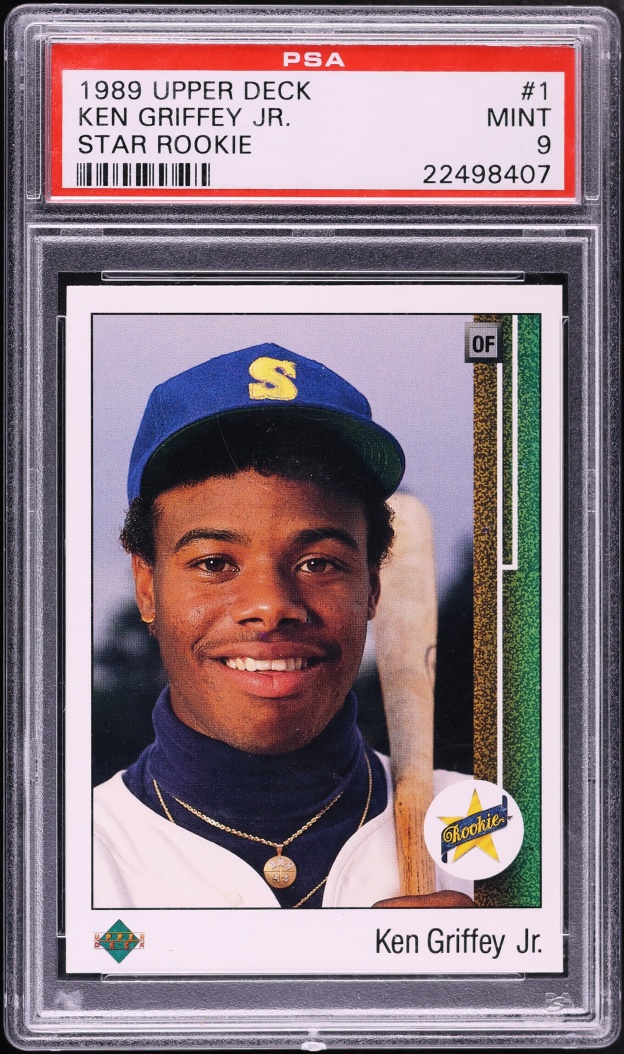 1989 Upper Deck Ken Griffey Jr. ROOKIE #1 PSA 9 MINT