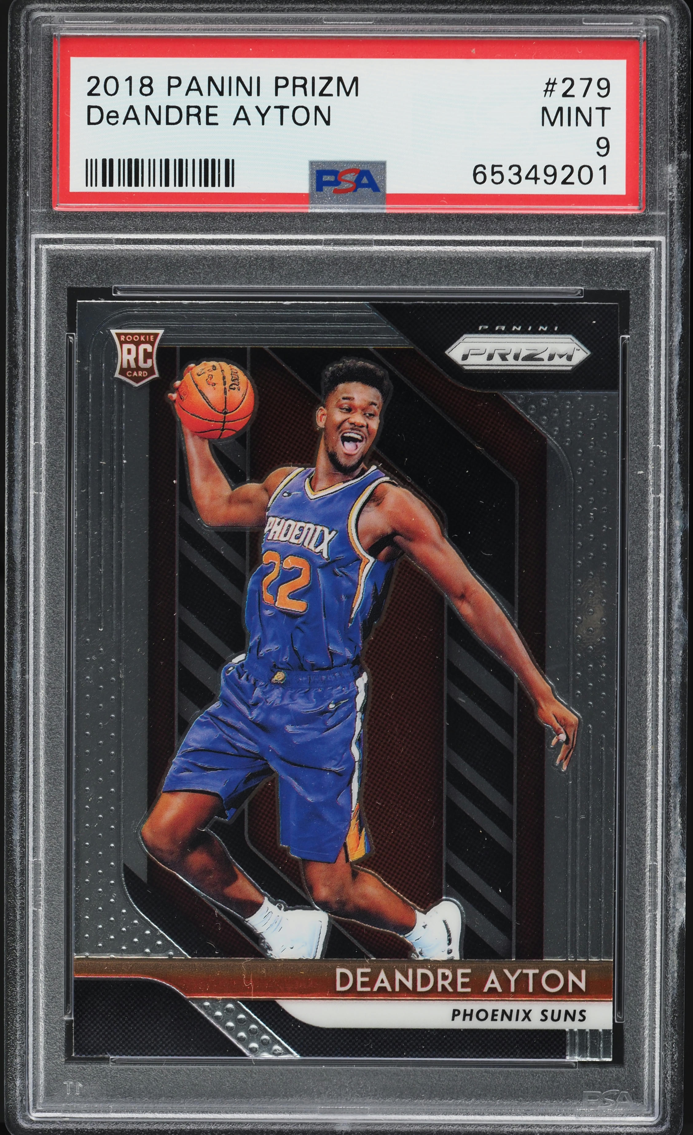 2018 Panini Cornerstones Downtown DeAndre Ayton ROOKIE #10 PSA 10