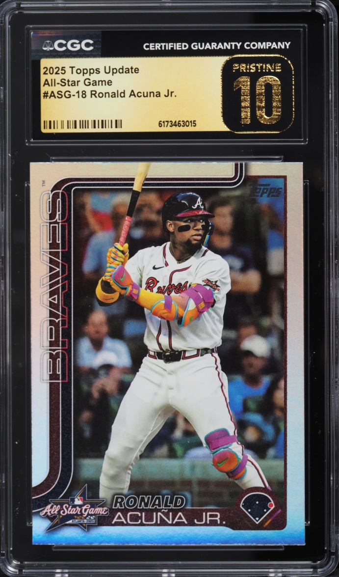 2025 Topps Update All-Star Game Ronald Acuna Jr. #ASG-18 CGC 10 PRISTINE