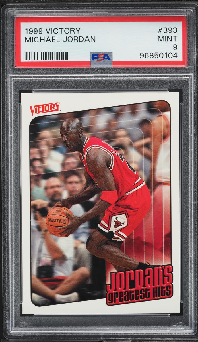 1999 Upper Deck Victory Michael Jordan #393 PSA 9 MINT