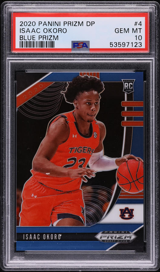 2020 Panini Prizm Draft Crusade Green Isaac Okoro ROOKIE #84