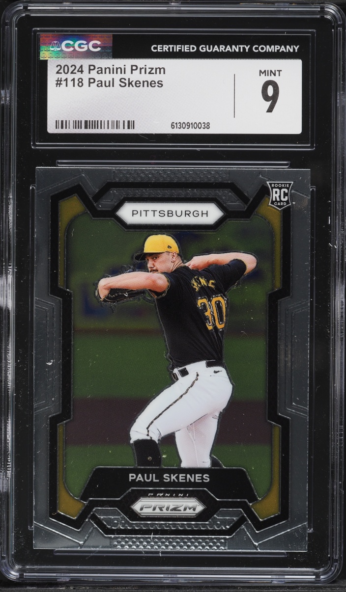 2024 Panini Prizm Paul Skenes ROOKIE #118 CGC 9 MINT