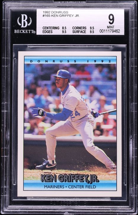1992 Donruss Ken Griffey Jr. #165 BGS 9 MINT