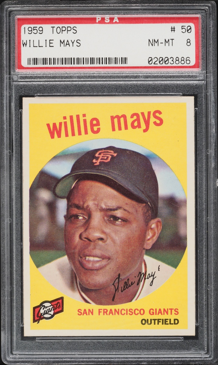 1959 Topps Willie Mays #50 PSA 8 NM-MT