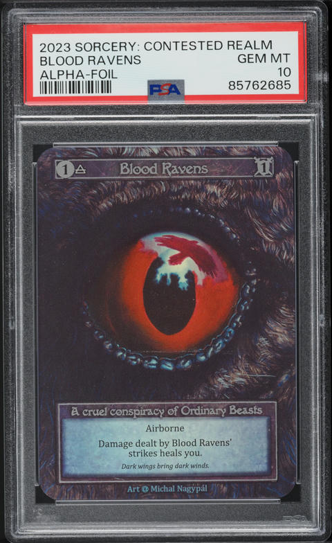 2023 Sorcery Contested Realm Alpha Foil Kingdom of Agartha