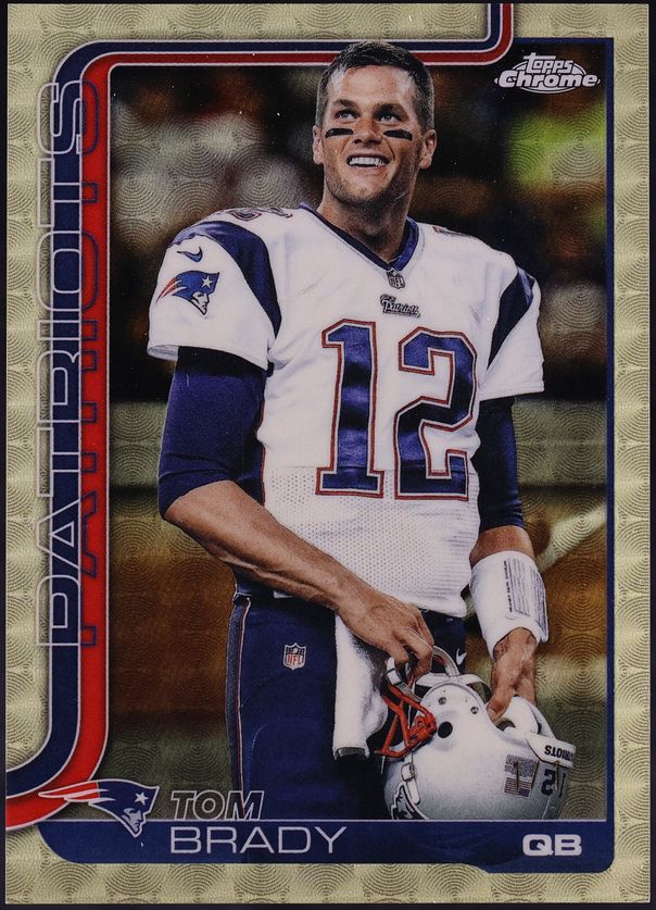 2025 Topps Chrome Variation Superfractor Tom Brady 1/1 #401 CGC AUTH