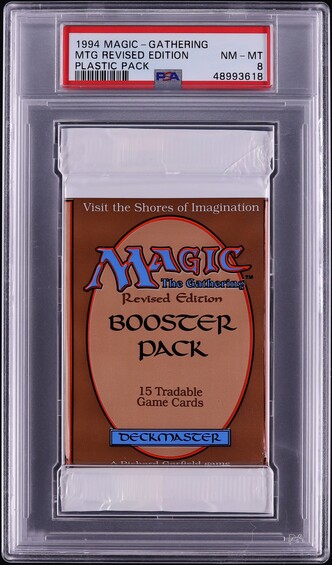 1994 Magic The Gathering MTG Revised Booster Box Sealed on