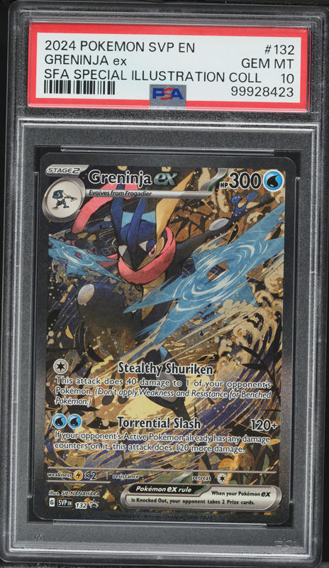 2024 Pokemon SV Black Star Promo Special Illustration Greninja ex