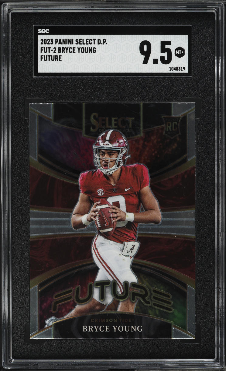 2023 Select Draft Picks Future Bryce Young ROOKIE #FUT-2 SGC 9.5 MINT+