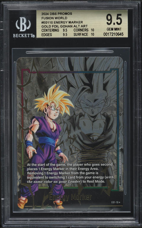 2024 Dragon Ball Super Fusion World Promo Gold Foil Energy