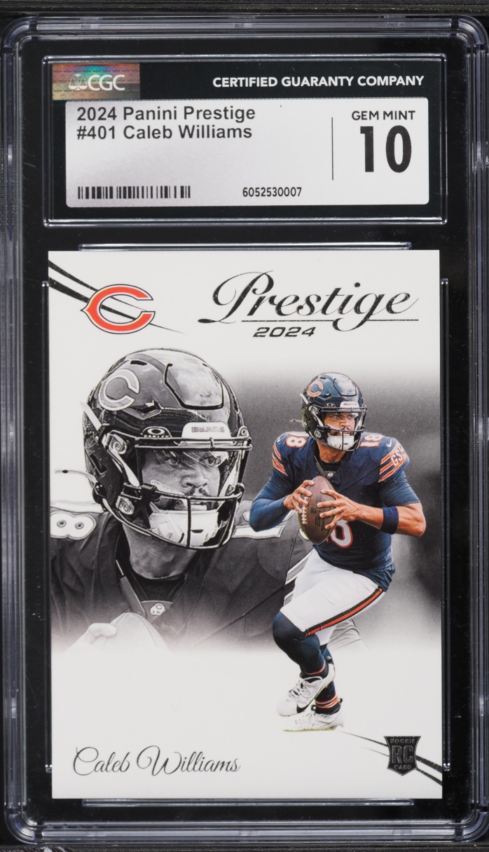 2024 Panini Prestige Caleb Williams ROOKIE #401 CGC 10 GEM MINT