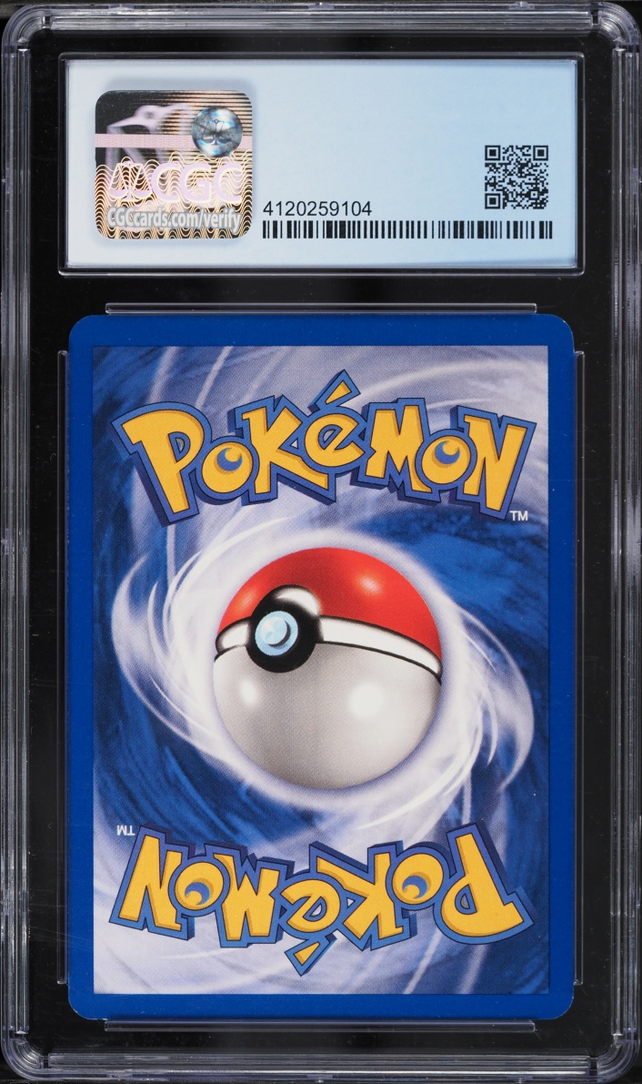 2000 Pokemon Team Rocket 1st Edition Holo Dark Machamp #10 CGC 9 MINT