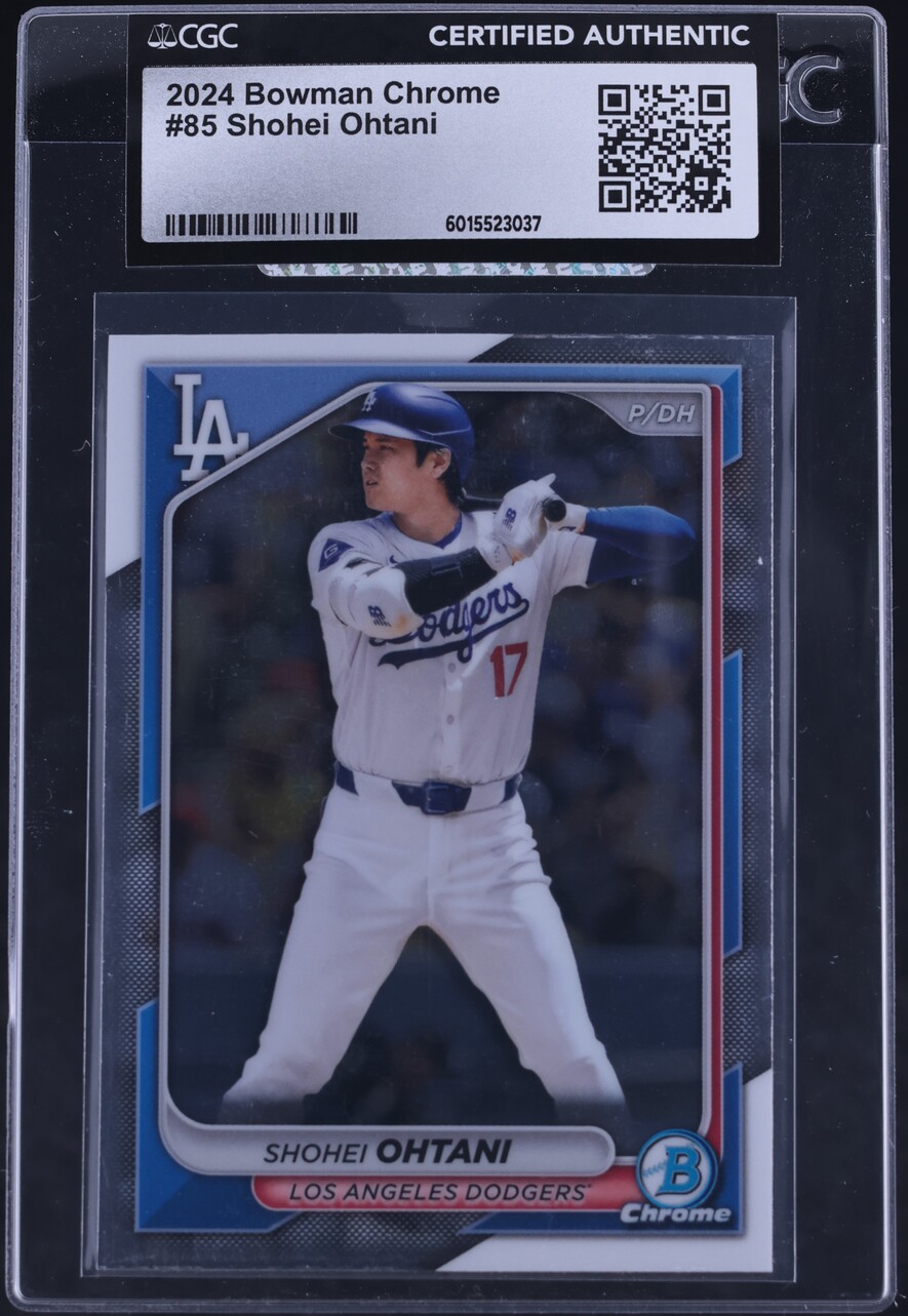 2024 Bowman Chrome Shohei Ohtani #85 CGC AUTH