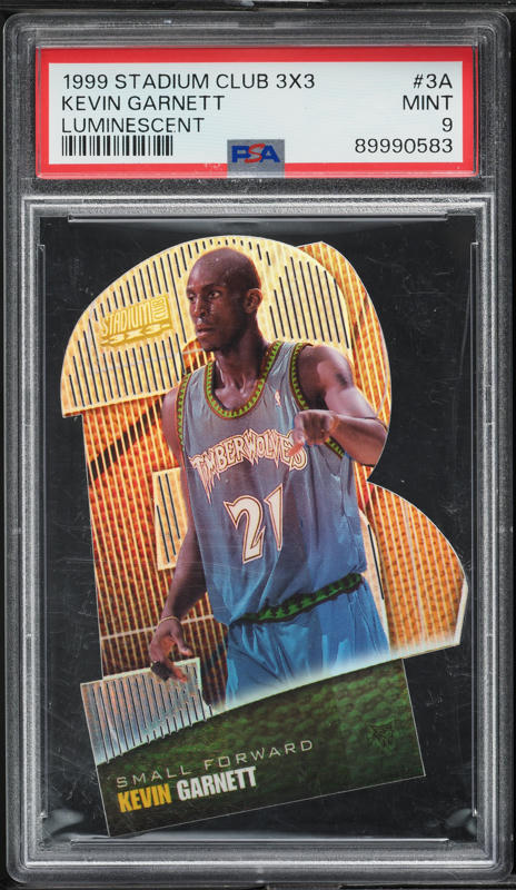 2003 SP Signature Kevin Garnett AUTO #A53 PSA 9 MINT on Fanatics