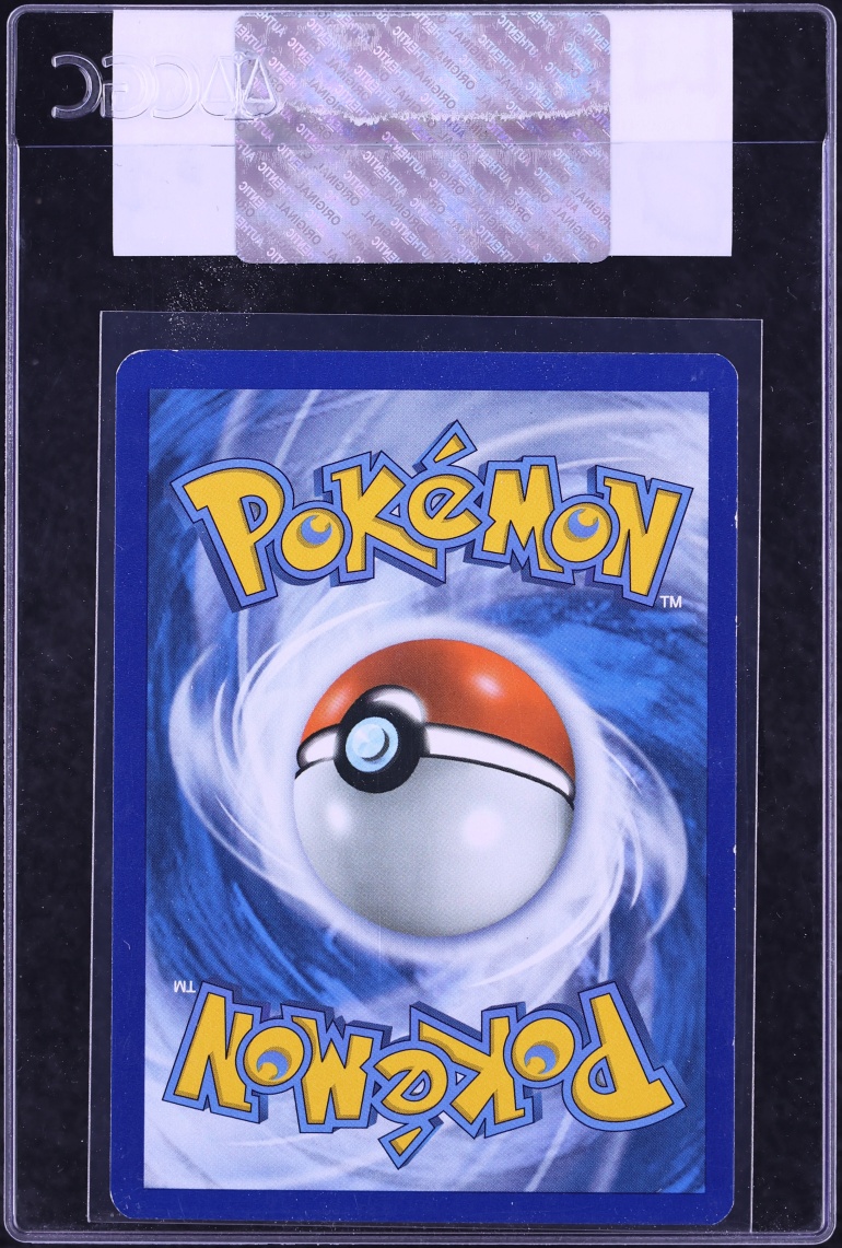 2017 Pokemon Sun & Moon Guardians Rising Lunala #61 CGC AUTH