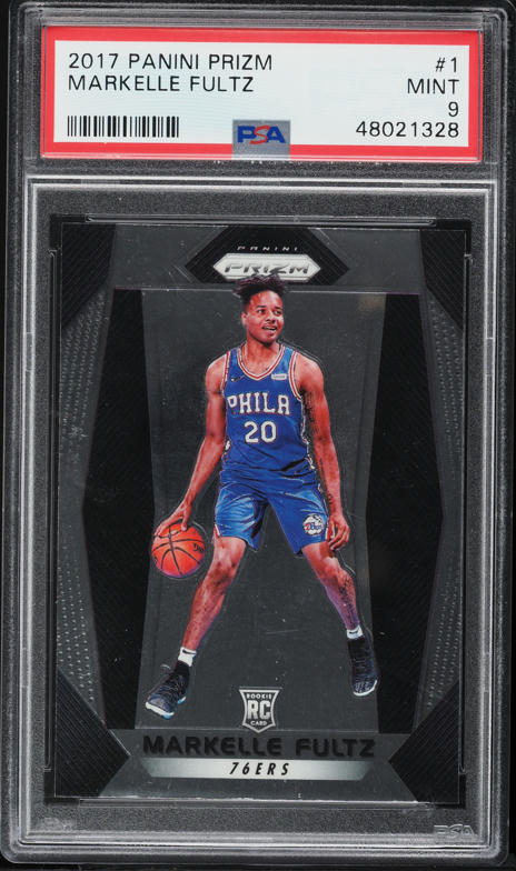 2017 Donruss Optic Red Yellow Markelle Fultz ROOKIE #200 PSA 10