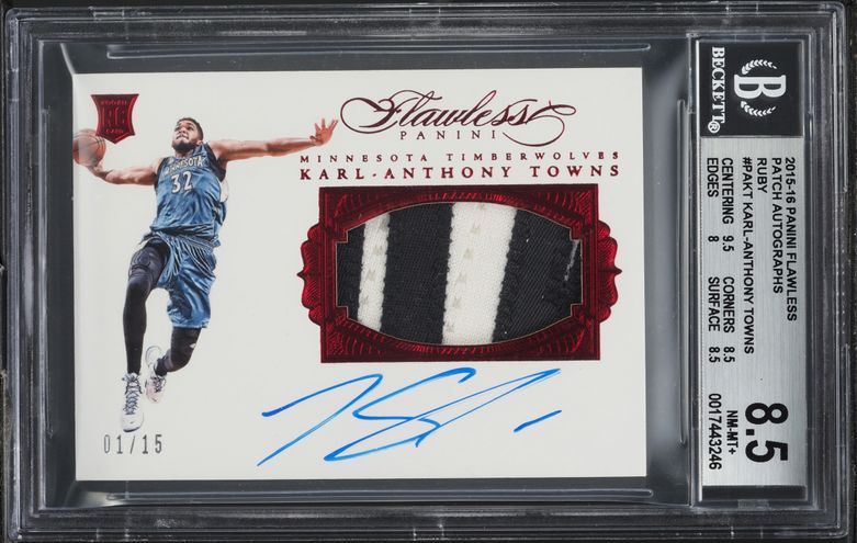 panini FLAWLESS Karl-Anthony Towns 良部 panini FLAWLESS Karl-Anthony Towns 良部 panini FLAWLESS Karl