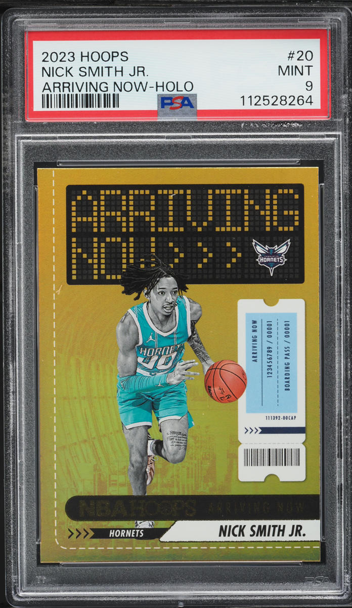 2023 Hoops Arriving Now Holo Nick Smith Jr. #20 PSA 9 MINT