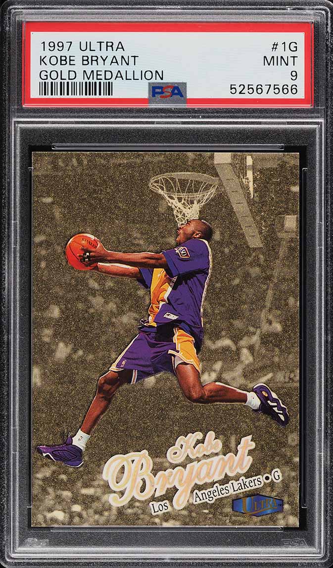 1997 Ultra Gold Medallion Kobe Bryant #1G PSA 9 MINT
