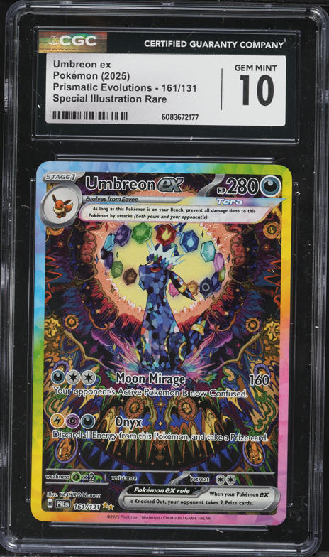 2016 Pokemon XY Fates Collide Umbreon EX #55 PSA 10 GEM MINT on
