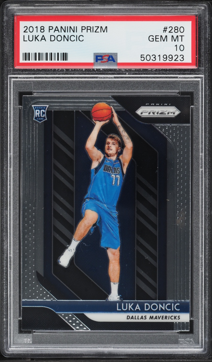 2018 Panini Prizm Luka Doncic ROOKIE #280 PSA 10 GEM MINT