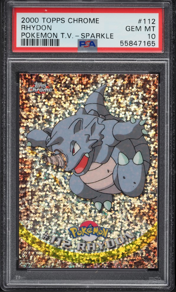 2000 Topps Chrome Pokemon Series 1 Sparkle Pikachu #25 PSA 10 GEM