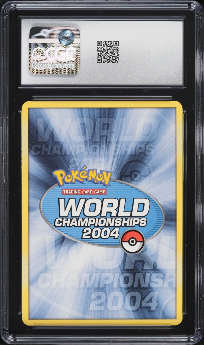 2004 Pokemon World Champion Decks Blaziken Tech Chris Fulop Combusken #28 CGC 9.5 MINT+