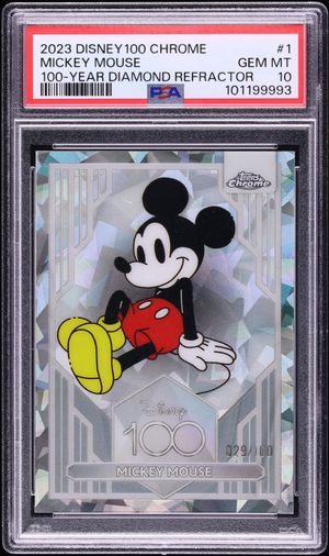 2023 Kakawow Phantom Disney100 Signature Minnie Mouse /100 #2 PSA
