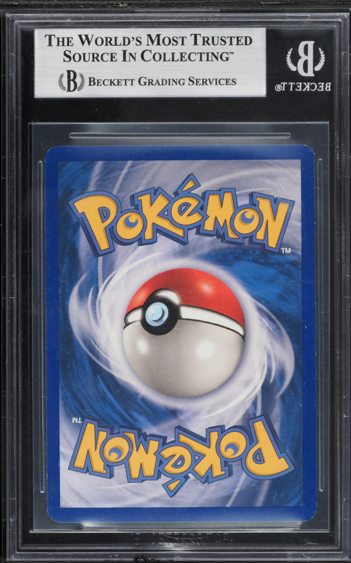2002 Pokemon Legendary Collection Reverse Holo Dark Blastoise #4 BGS 8.5 NM-MT+