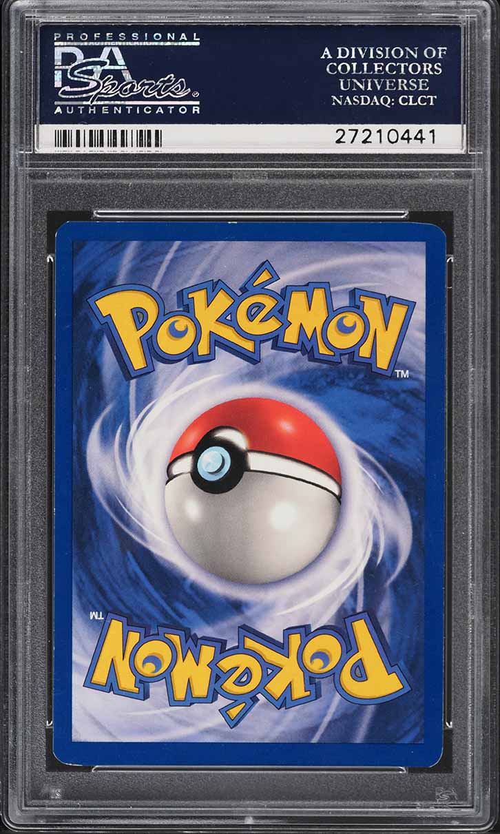 1999 Pokemon Jungle Black Star Promo 1st Edition Pikachu #1 PSA 10
