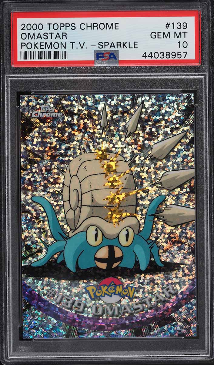 【PSA10】ピジョン 英語 topps chrome POKEMON TV 2000 Topps Chrome Pokemon Series 1 Sparkle Pikachu #25 PSA 10 GEM