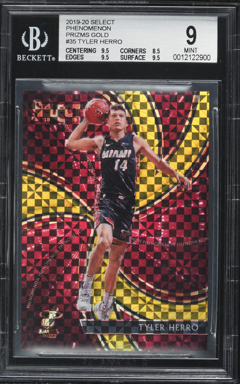 2019 Donruss Infinite Red Tyler Herro ROOKIE /99 #212 PSA 10 GEM