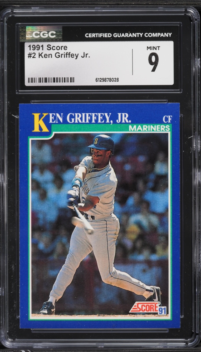 1991 Score Ken Griffey Jr. #2 CGC 9 MINT