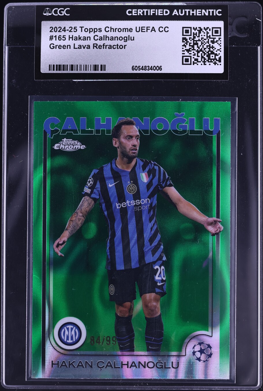 Adrenalyn XL Road To UEFA EURO 2020 #332 Hakan Çalhanoğlu  Turkey Key Player
