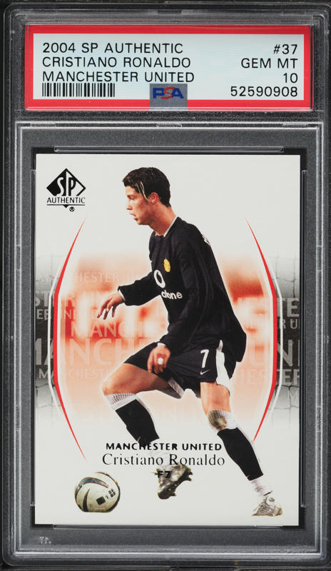 その他 PSA 2004 SP AUTHENTIC CRISTIANO RONALDO 2004-05 UPPER DECK SP AUTHENTIC Cristiano Ronaldo #67 MANCHESTER