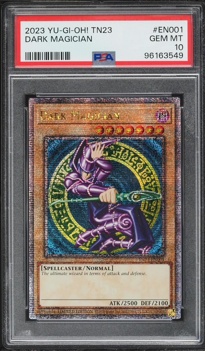 2023 Yu-Gi-Oh! 25th Anniversary Dark Magician #TN23-EN001 PSA 10 GEM MINT