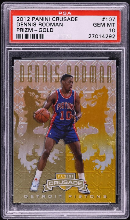 2003 Ultimate Collection Signatures Dennis Rodman AUTO #RO-A BGS 9