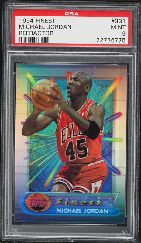 1994 Finest Refractor Michael Jordan #331 BGS 7.5 NRMT+ on